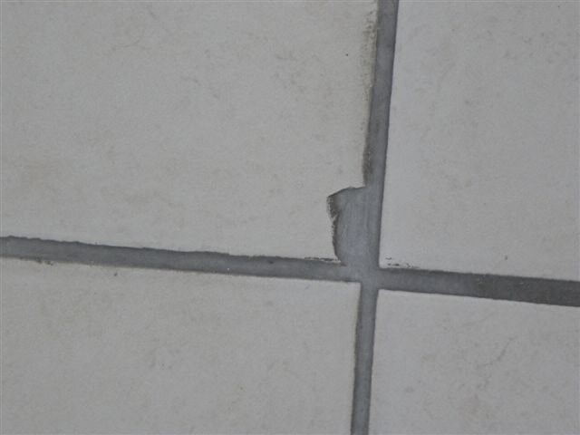שבר באריח ריצפה - בדק בית